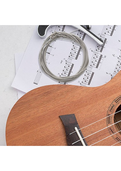 4 Parça Bas Telleri Aksesuarları Gitar Telleri Gümüş Kaplama Gitar Müzik Aksesuarları (Yurt Dışından) modelleri