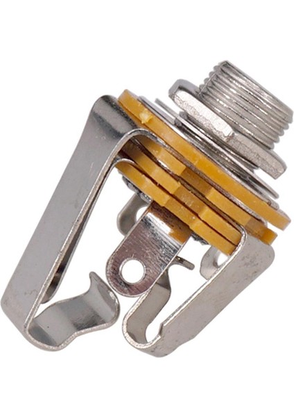 Adet 1/4 Inç 6.35MM Stereo Giriş Jakı Priz Elektro Gitar Bas, Gitar Pikap Çıkış Jakı, Gitar Parçaları (Yurt Dışından)