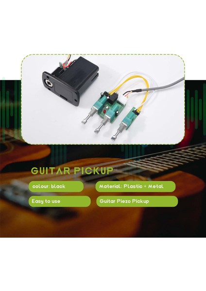 3 Bant Akustik Klasik Gitar Ekolayzır Guitarra Eq Preamp Muhtasar Bas Sesi Hacmi Ayarlanabilir Violao Pikap (Yurt Dışından) indirimleri