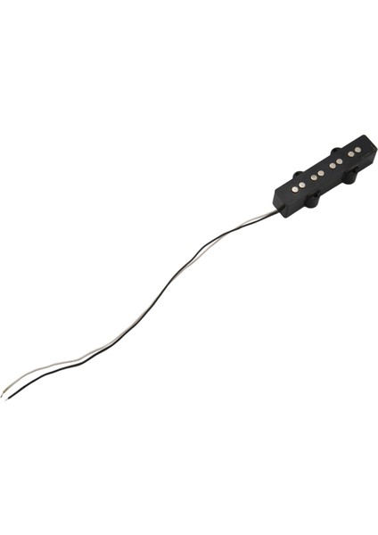 Pro Elektrik Bas Açık Tip Gürültüsüz Köprü Alıcısı 4 Telli Caz Bas Jb Tarzı Için, Siyah 92X18.3MM (Yurt Dışından)
