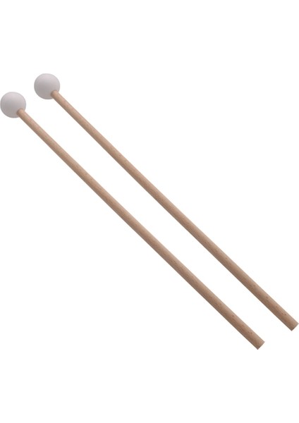 2 Çift Kauçuk Baget Vurmalı Çalgı Parçaları Ksilofon/marimba Tokmaklar Çekiç-3 Kauçuk Kafa (Yurt Dışından)