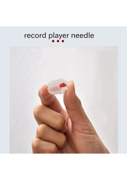 10 Adet Plak Çalar Iğne Pikap Elmas Yedek Stylus Iğneler Vinil Plak Çalar Için (Yurt Dışından)
