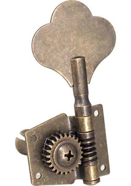 Gitar Vintage Açık Akort Anahtar Kazıklar Makine Kafaları Tunerler 4r 4 Strings Bas Bronz (Yurt Dışından)