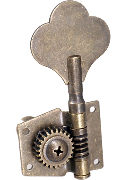 Gitar Vintage Açık Akort Anahtar Kazıklar Makine Kafaları Tunerler 4r 4 Strings Bas Bronz (Yurt Dışından)