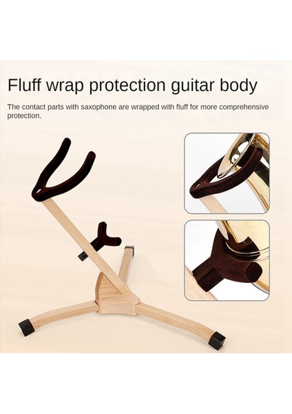 Saksafon Braketi Tenor/subtenor Evrensel Saksafon Sergileme Raf Braketi Ayarlanabilir (Yurt Dışından)