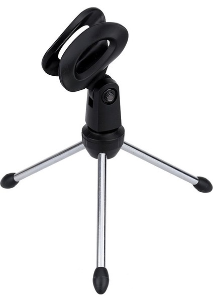 Ayrılabilir Katlanabilir Taşınabilir Açı Ayarlanabilir Tripod Masa Masaüstü Mikrofon Minifon Standı Tutucu Braketi (Yurt Dışından)