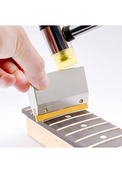 Gitar Klavye Fret Basın Gitar Fret Tel Aracı Luthier Aracı Gitar Bas Tel Perdeler Gitar Tamir Basın Aracı (Yurt Dışından)