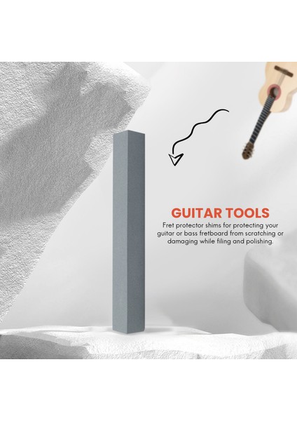 Gitar Fret Crowning Dosya Tesviye Aracı Taşlama Koruyucular Onarım Parça Seti Gitar Tamir Aracı Aksesuarları (Yurt Dışından)