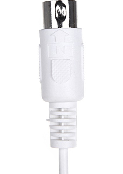 Mıdı Uzatma Kablosu Erkek 5 Pin 1.5/4.95FT Yüksek Kaliteli 5 Pin Erkek 5 Pin Erkek Mıdı Uzatma Kablosu (Yurt Dışından)