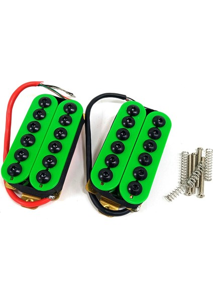 Şemsiye Kafa Iç Altıgen Pikap Stsq Dört Çekirdekli Çift Çift Bobin High-End Elektro Gitar Pikap 50 52 (Yurt Dışından)