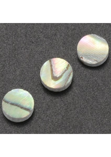 12 Adet Yeni Zelanda Abalone Luthier Noktalar Kakma 6mm Fret Yan Işaretleyici Gitar Ukulele Bas (Yurt Dışından)