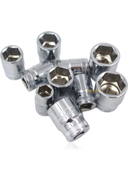 10 - 19 mm 3/8" 10 Parça Raylı Lokma Anahtar Takımı C12-RH10