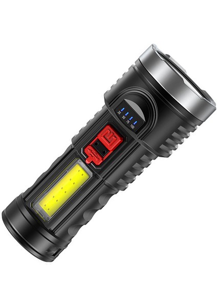 Ultra Bright USB Rechargeable Portable Strong Light Mini Flashlight (Yurt Dışından)