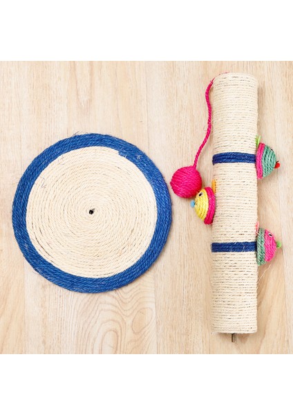 Sisal Clown Multi Headed Pillar Cat Crawl (Yurt Dışından)