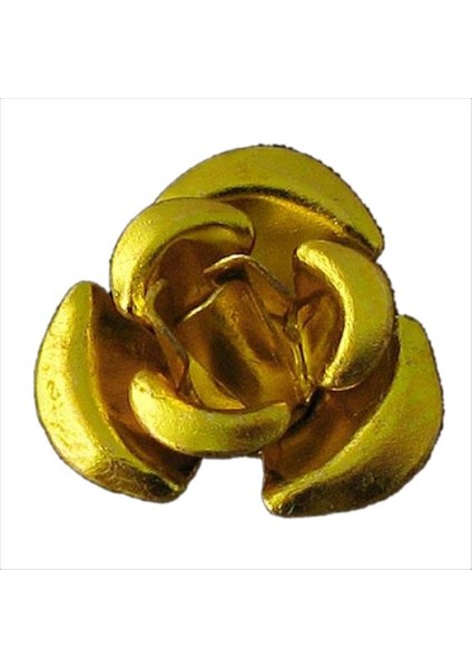 50 Parça. 8mm Alüminyum Boncuk Alüminyum Gül Boncuk - Altın (Yurt Dışından) fırsatları