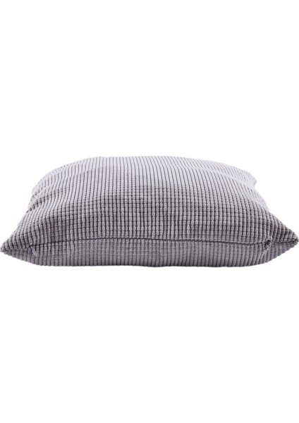 Mısır Çekirdekleri Fitil Pamuk Kare Ev Dekor Atmak Kanepe Araba Minder Örtüsü Yastık Kılıfı 65*65 cm Gri (Yurt Dışından) indirimleri