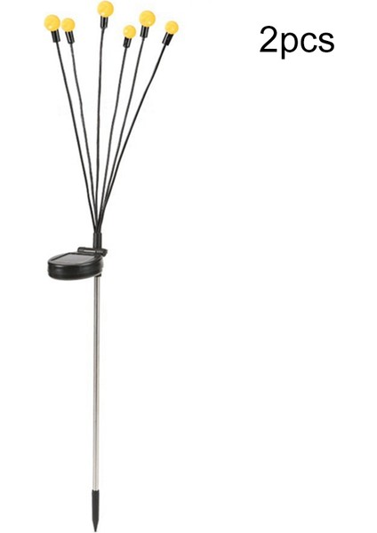 Güneş Enerjili Bahçe Işıkları - 2 Paket 12 LED Güneş Enerjili Ateşböceği Işıkları, Rüzgarla Sallanma, Suya Dayanıklı Güneş Enerjisi (Yurt Dışından) fiyatları