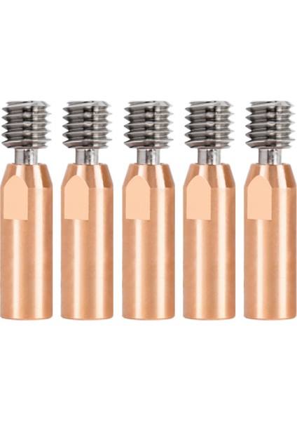 5pcs Tüm Metal Bi-Metal CR10-CRAZY Isı Kırma Boğazı 3 V2 5 -10S Pro Hotend 3D Yazıcı Için (Yurt Dışından)