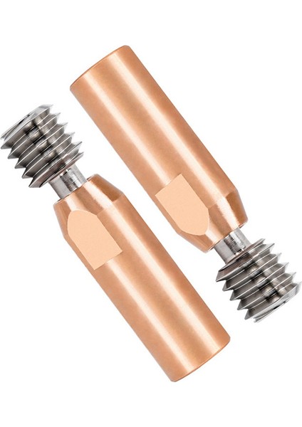 5pcs Tüm Metal Bi-Metal CR10-CRAZY Isı Kırma Boğazı 3 V2 5 -10S Pro Hotend 3D Yazıcı Için (Yurt Dışından)