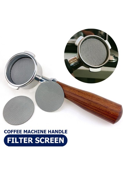 Kahve Filtresi Örgü, Yeniden Kullanılabilir Kahve Puck Ekranı Kahve Makinesi Filtreleri Aksesuarları Için Yüksek Mukavemetli Dayanıklı 54MM (Yurt Dışından) modelleri