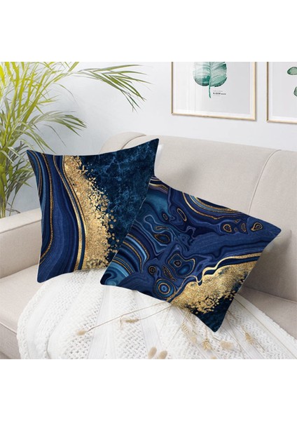 4 Paket Minder Kapakları 18X18 Inç Atmak Yastık Yastık Kılıfı Kanepe Oturma Odası Yatak Odası Için Görünmez Fermuar ile (Yurt Dışından)