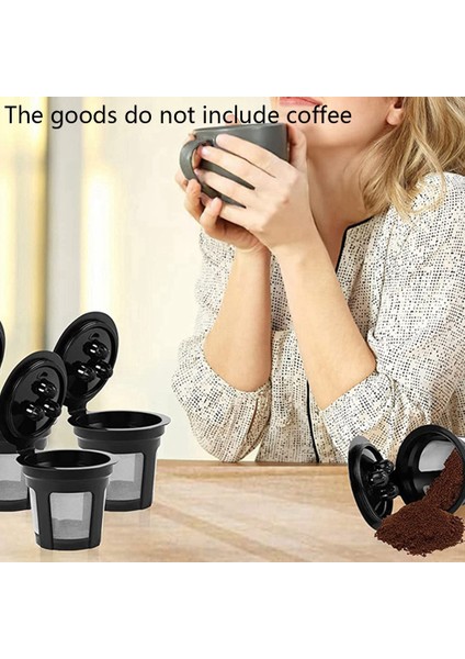 Ninja Dual Brew Kahve Makinesi Için 2 Paket Yeniden Kullanılabilir Koni Kahve Filtresi ve 4 Paket Yeniden Kullanılabilir Kahve Kapsülleri, Kahve Filtresi (Yurt Dışından) fırsatları