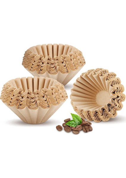 200 Adet 1-4 Fincan Kahve Filtreleri Küçük Kahve Kağıdı Filtreleri Tek Kullanımlık Sepet Filtreleri Kahverengi (Yurt Dışından) fiyatları