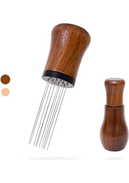 Wdt Aleti, Espresso Dağıtım Aletleri, 10 Iğneli Espresso Kahve Karıştırıcı, Standlı Doğa Ahşap Saplı (Ceviz) (Yurt Dışından) modelleri