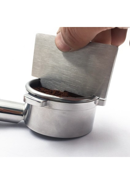 Kahve Sabotaj 53 mm Toz Kazıyıcı 304 Paslanmaz Çelik Kahve Dağıtıcı Kahve Tozu Kazıyıcı Kahve Aksesuarları (Yurt Dışından) modelleri