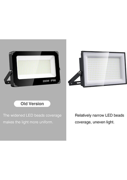 1 Paket LED Taşkın Işık Dış Mekan IP66 Su Geçirmez Dış Mekan Taşkın Işık 175-260V 100W Için Uygundur (Yurt Dışından) fiyatları