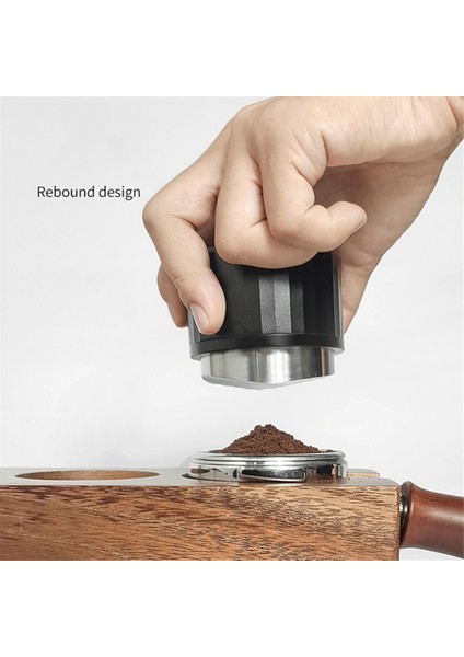 Kahve Dolum Tozu Sabotajı, Kahve Tozu Tozu Çekici, 58MM Kendiliğinden Düşen Yerçekimi Tozu Sabotajı Siyah ve Gümüş A (Yurt Dışından) modelleri