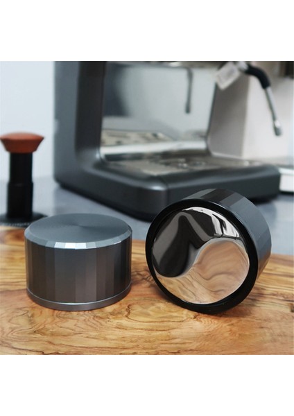 Kahve Dolum Tozu Sabotajı, Kahve Tozu Tozu Çekici, 58MM Kendiliğinden Düşen Yerçekimi Tozu Sabotajı Siyah ve Gümüş A (Yurt Dışından) indirimleri