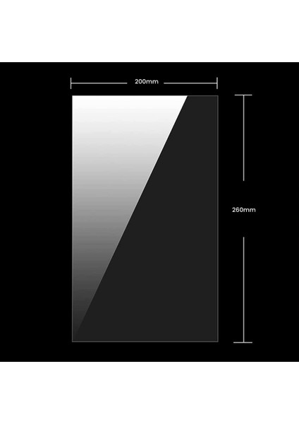 6pcs Fep Film 260X200X0.15MM Foton M3/m3 Plus/mono X, / S/4k LCD 3D Yazıcı (Yurt Dışından)