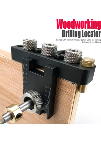 Ayarlanabilir Dübel Jig Ağaç Işleme Cep Delik Jig 8 mm 10 mm Burçlar Sondaj Kılavuzu Bulucu Zımba Araçları En Iyi Dübel Jig (Yurt Dışından)