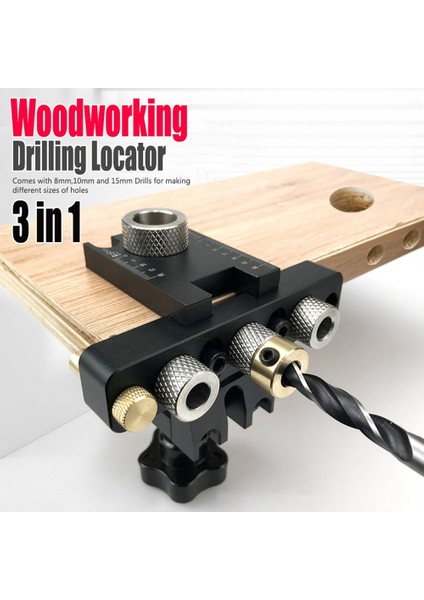 Ayarlanabilir Dübel Jig Ağaç Işleme Cep Delik Jig 8 mm 10 mm Burçlar Sondaj Kılavuzu Bulucu Zımba Araçları En Iyi Dübel Jig (Yurt Dışından)