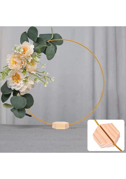 10'lu Yer Kartı Tutuculu Metal Çiçek Halkaları, Metal Çelenk Yüzük, Çelenk Kasnağı, Düğün Için 30 cm Metal Çiçek Kasnağı (Yurt Dışından) modelleri