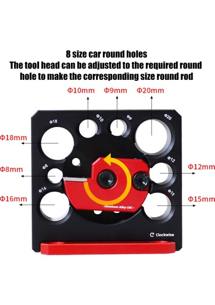 Ayarlanabilir Dübel Yapımcısı Jig 8MM-20MM Karbür Bıçaklı Ağaç Işleme Elektrikli Matkap Freze Dübel Yardımcı Alet (Yurt Dışından)