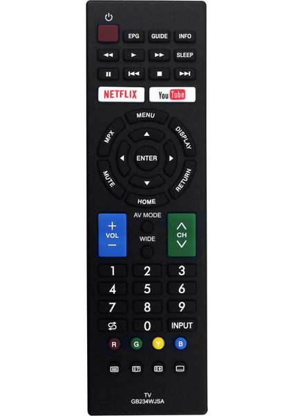 Sharp Smart Tv LC-32M3H LC-40M3H W Için GB234WJSA Uzaktan Kumandayı Değiştirin (Yurt Dışından)