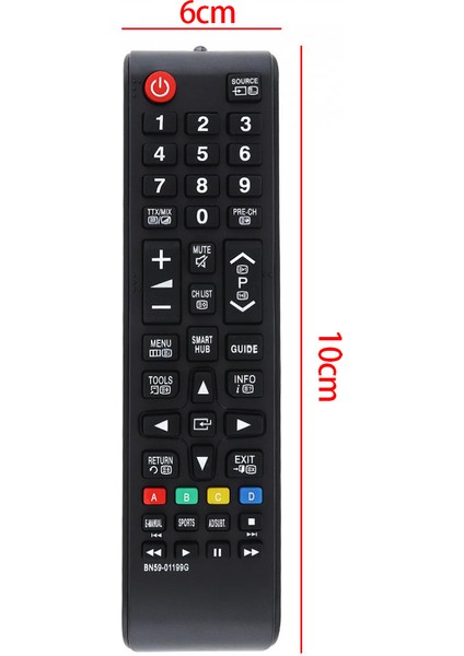 BN59-01199G Kablosuz Tv Uzaktan Kumandasının BN5901199G / BN59-01199G Akıllı Tv Için Değiştirilmesi (Yurt Dışından)