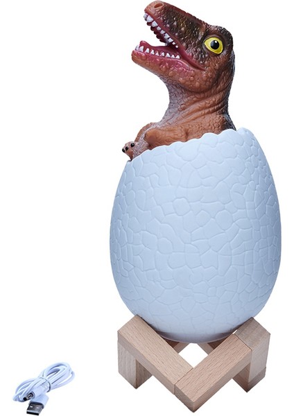 3D Gece Lambası Velociraptor Yumurta Masa Lambası 3 Renk Dokunmatik Karikatür Masa Lambaları Ev Dekor Çocuk Doğum Günü Hediyesi Için (Yurt Dışından)