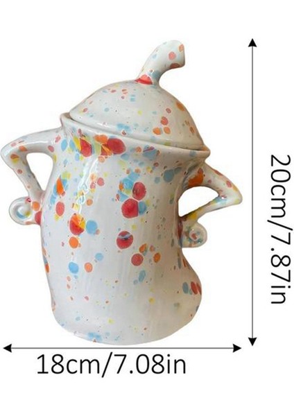 Sevimli Saklama Kabı Gıda Kavanozları Hava Geçirmez Kapaklı Mutfak Saklama Kutusu Gıda Konteyner Çay Kahve Çekirdekleri Fincan (Yeşil) (Yurt Dışından) fiyatları