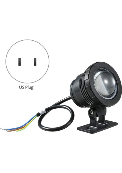 Abd Plug Sualtı Işık Uzaktan Kumanda ile LED Su Geçirmez Projektör 5 W DC12V Rgb Bahçe Spot Işığı Manzara, Siyah (Yurt Dışından) fiyatları
