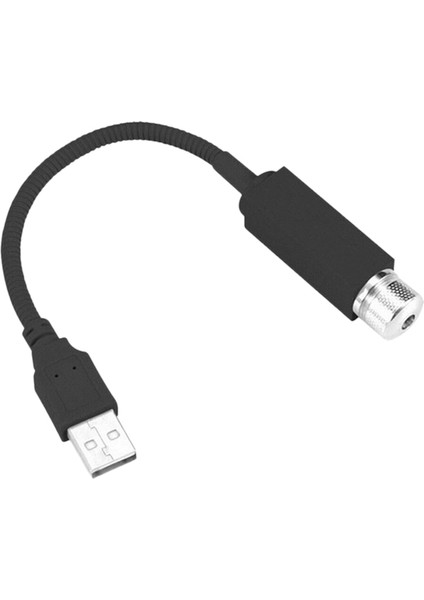 Araba LED Yıldızlı Işıklar Araç Iç Atmosfer Tavan Gece Yıldız Işığı Lambası USB Atmosfer Işıkları (Mavi) (Yurt Dışından)