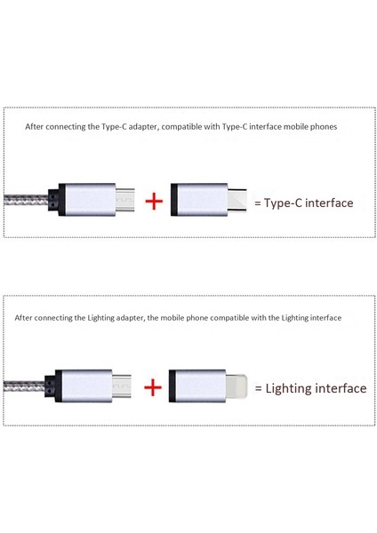 Mikro USB Tip C - 3'ü 1 Arada 2k Hdtv Tv Konektörü Monitör Android Akıllı Telefon Için USB Adaptör Kablosu (Yurt Dışından)