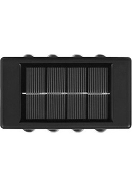 4 Paket Güneş Enerjili Duvar Işıkları Açık Su Geçirmez LED Güneş Lambası Bahçe Balkon Avlu Dekoru Için Yukarı ve Aşağı Aydınlık Aydınlatma A (Yurt Dışından) fırsatları