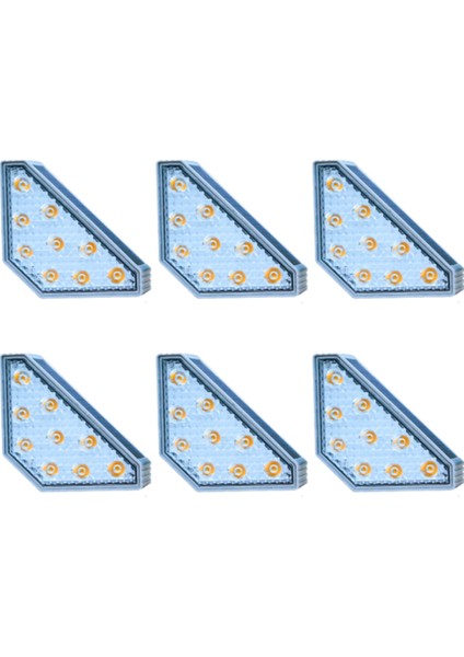 Güneş Adım Işıkları Su Geçirmez Rgb Güneş Merdiven Güverte Işıkları Sundurma, Arka Bahçe, Bahçe Için Güneş Enerjili LED Işıklar Dekor (Yurt Dışından)