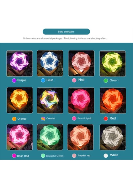 Aydınlatma Ay Lambası 5.9 Inç 16 Renk LED 3D Ay Işığı, Kız Erkek Çocuklar Kadınlar Için Lamba Ay Gece Lambası Doğum Günü (Yurt Dışından)