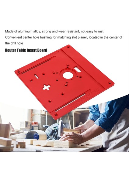 Yönlendirici Masa Ekleme Plakası, Ağaç Işleme Tezgahı Için Yönlendirici Masa Plakası Ekleme Yönlendirici Masa Plakası (Yurt Dışından) modelleri