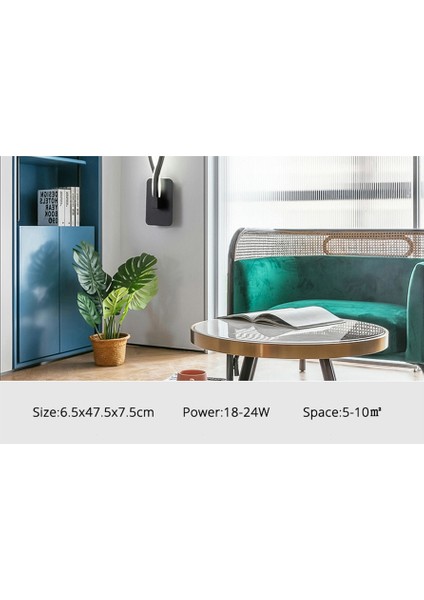 Modern Minimalist Duvar Lambaları Oturma Odası Yatak Odası Başucu LED Kapalı Siyah Lamba Koridor Aydınlatma Dekorasyon (Yurt Dışından) fırsatları