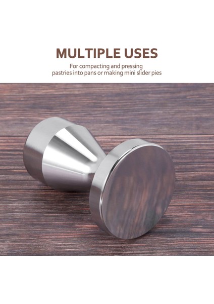 Paslanmaz Çelik Kahve Sabotaj Barista Espresso Sabotaj 49MM Taban Kahve Çekirdeği Presi (Yurt Dışından)